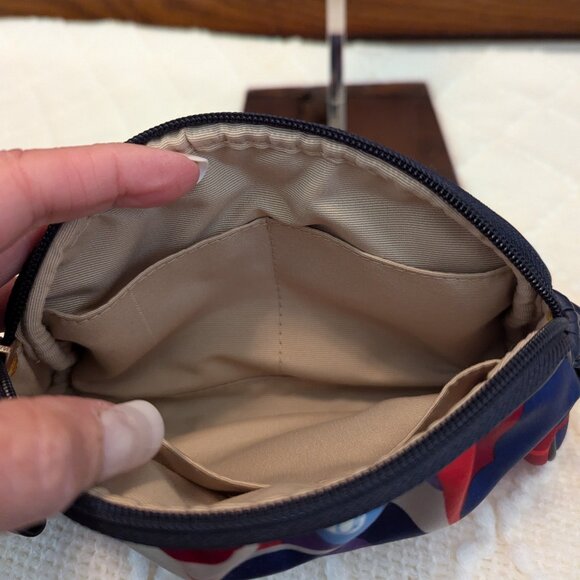 Coach Madison Scarf Satin Graphic Op Art Resort Mini Handbag J0882-42177 - Picture 14 of 16